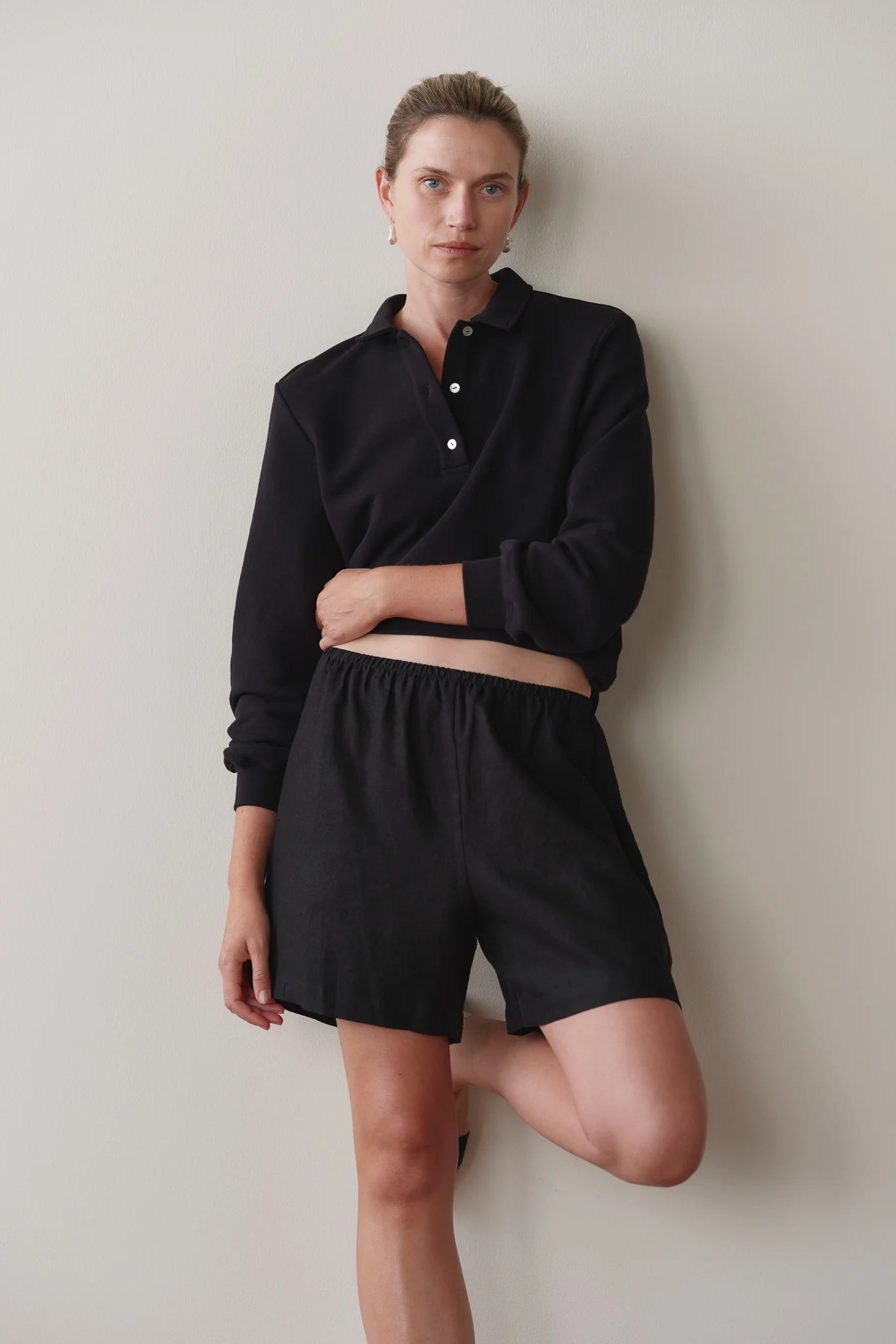 Linen Short, Jet