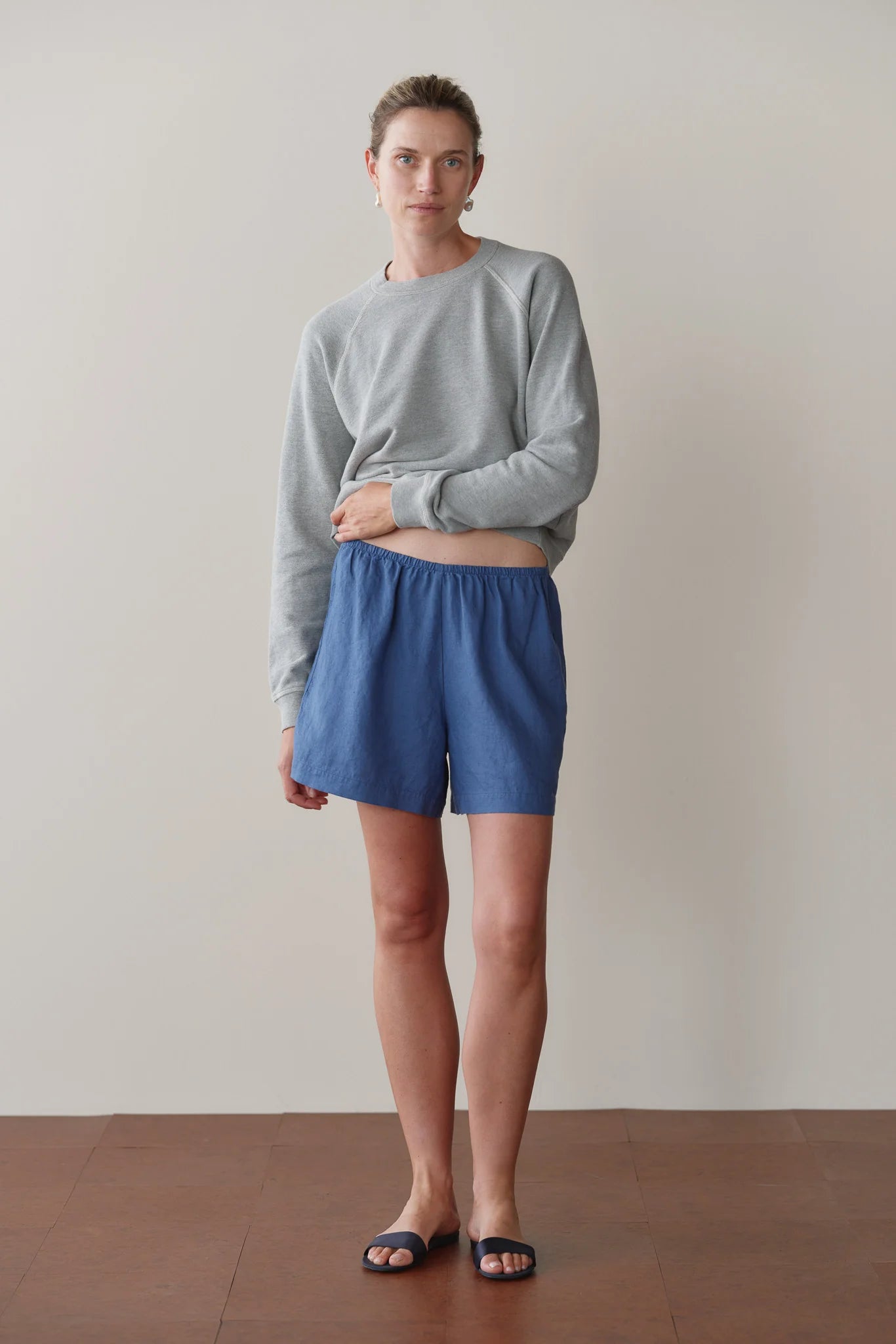 Linen Short, Lapis