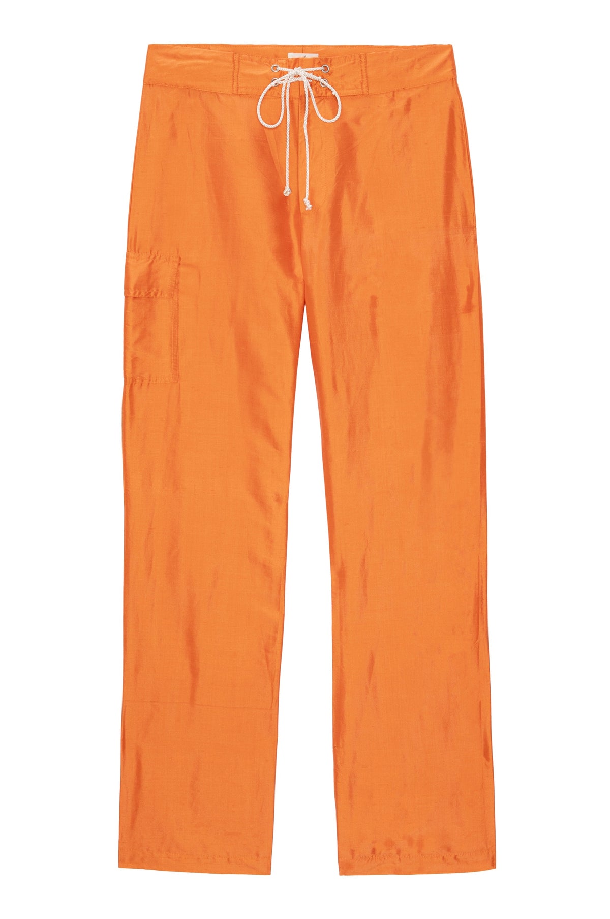 Silk Taffeta Board Pant, Carrot