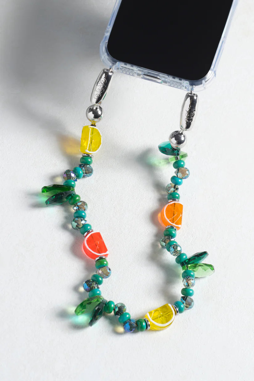 Crystal Citrus Wristlet