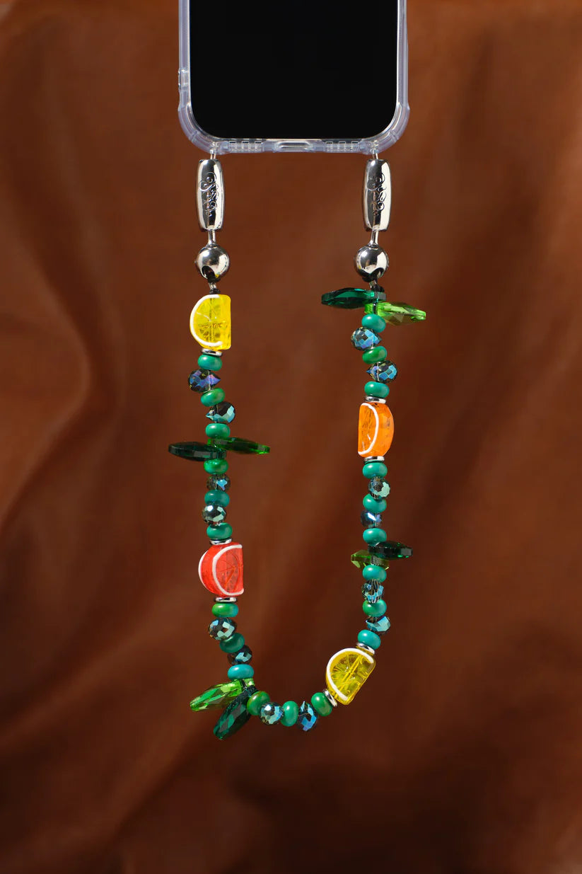 Crystal Citrus Wristlet