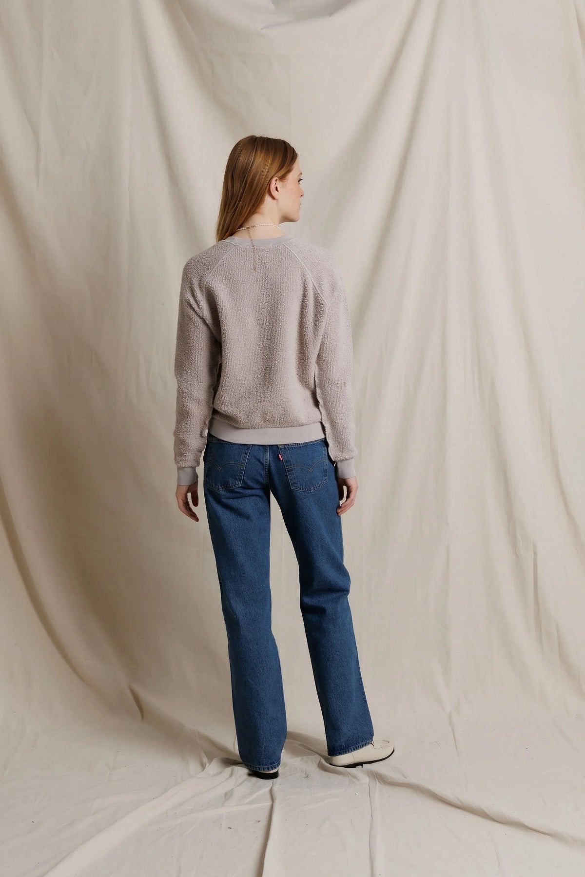 ziggy sweatshirt, cloud grey