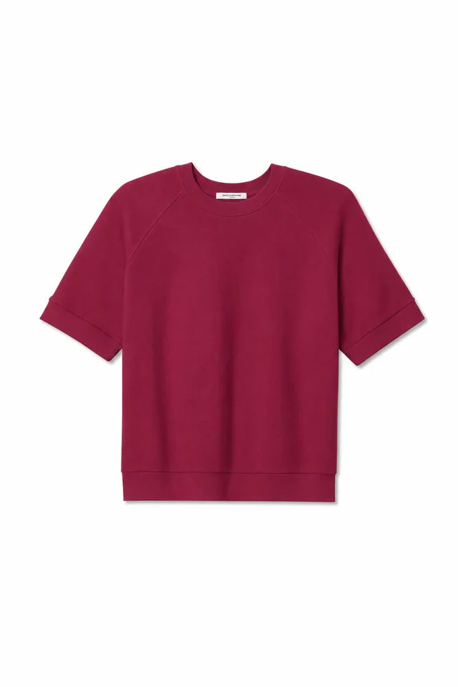 short sleeve ziggy, maroon