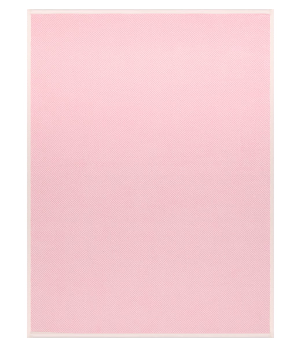 Herringbone Blush Blanket