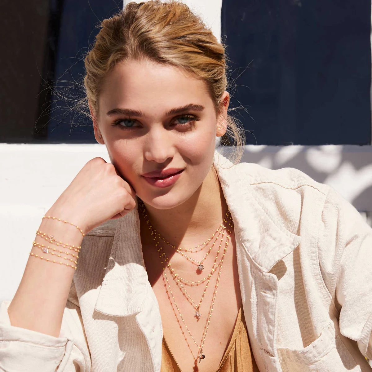 Classic Necklace in Mimosa
