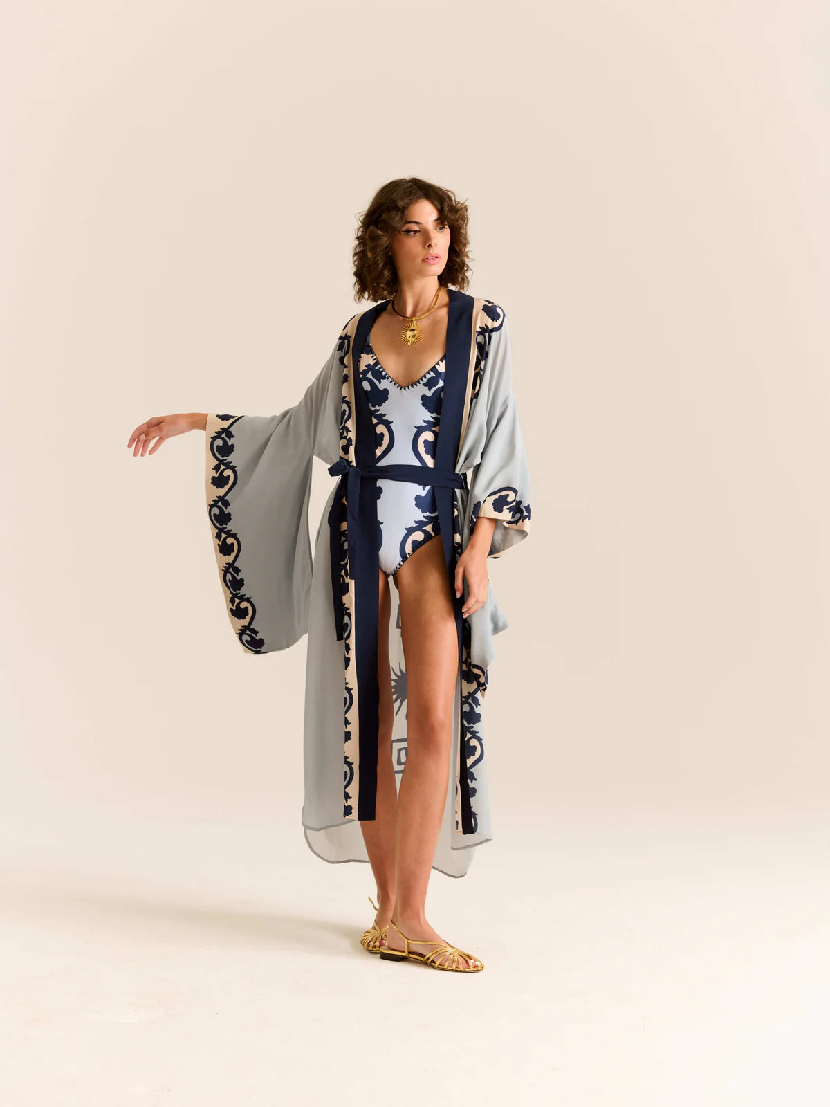 Marieta One Piece, Sun Chacana Blue