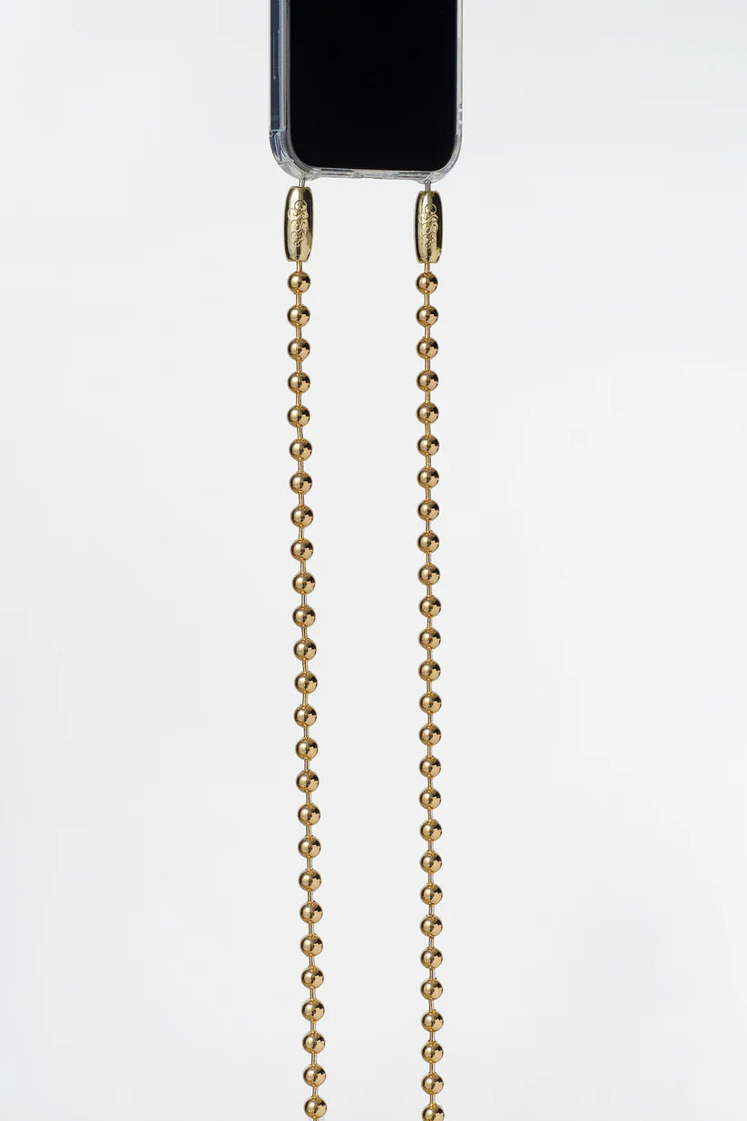 Ballchain Crossbody, Gold