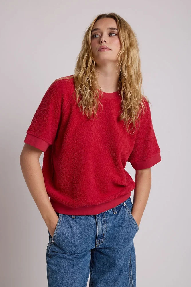 short sleeve ziggy, red