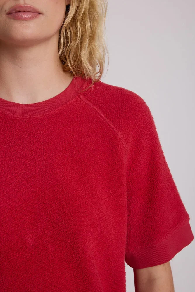 short sleeve ziggy, red