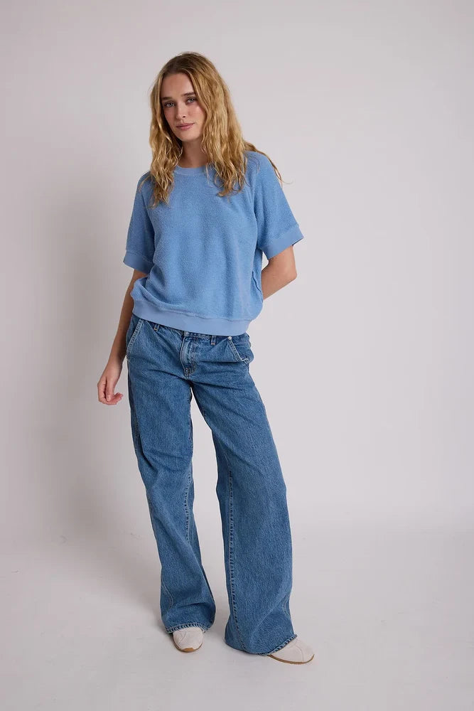 short sleeve ziggy, sky blue