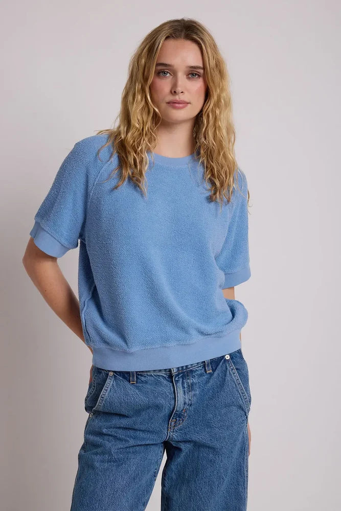 short sleeve ziggy, sky blue