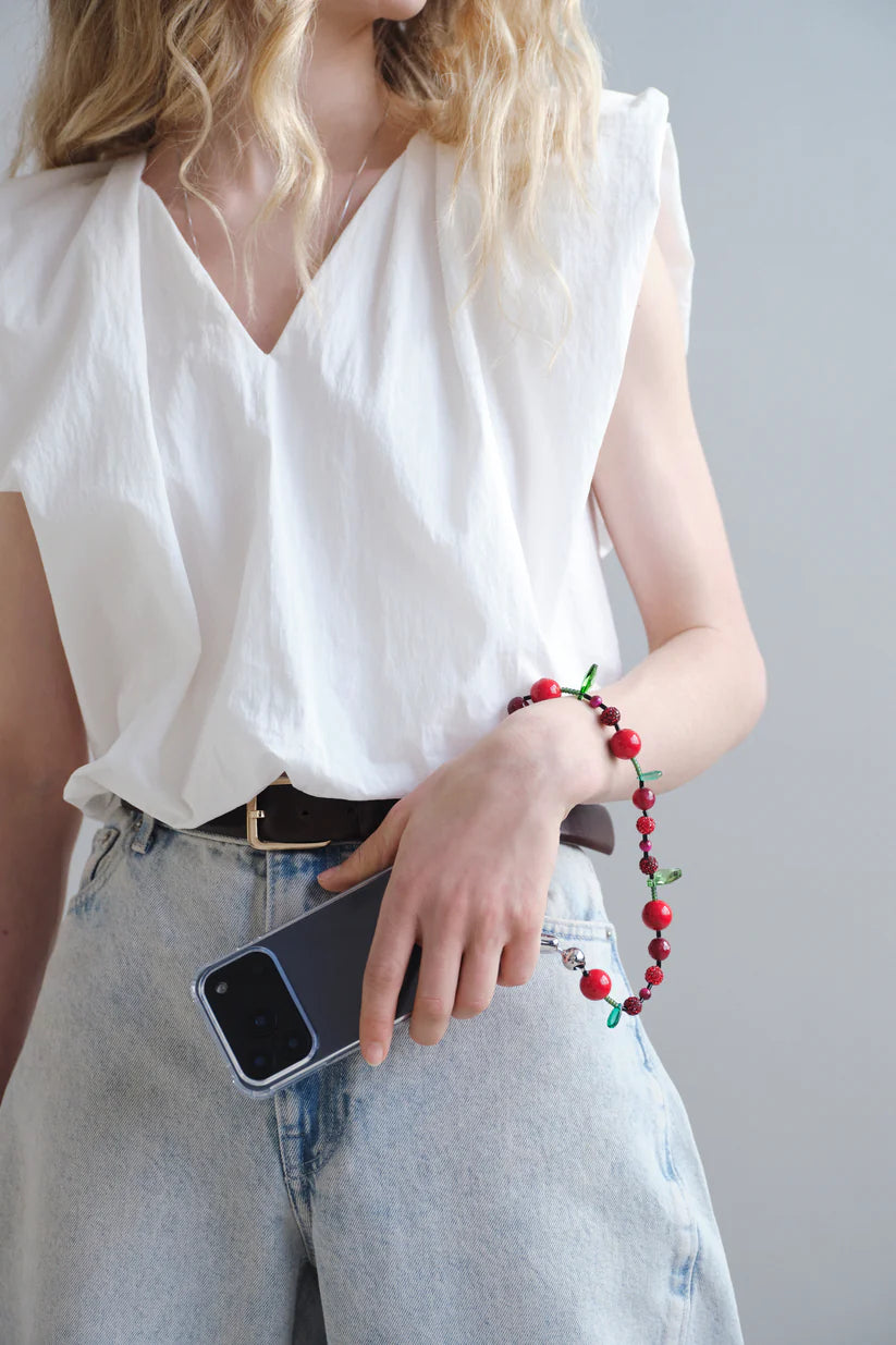 Fruit Wristlet, Cherry