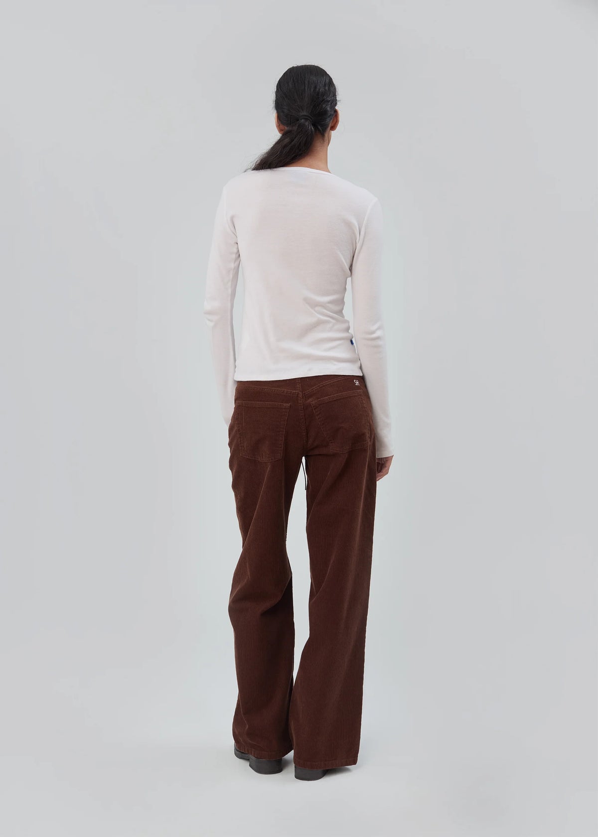 Cool Jean in Chocolate Corduroy