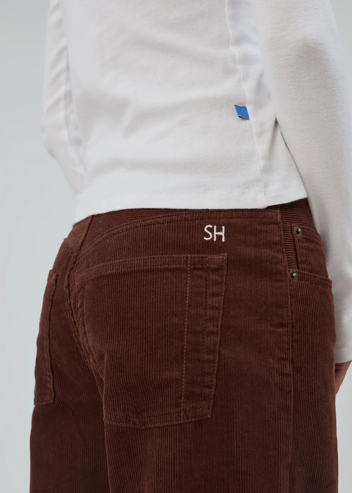 Cool Jean in Chocolate Corduroy