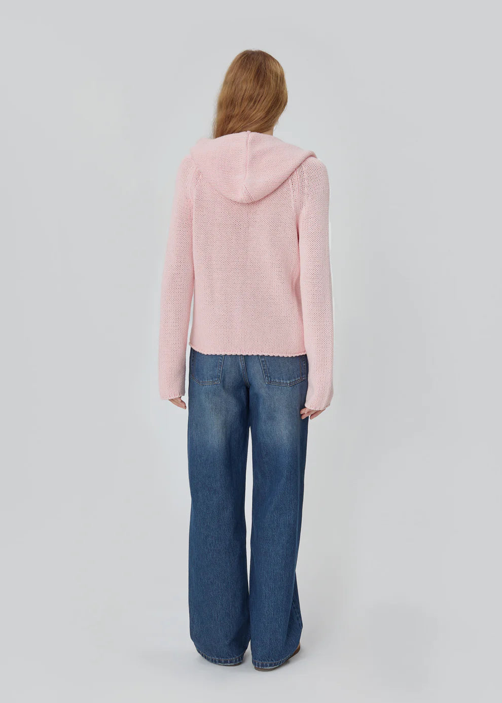 Bear Zip Up, Pink