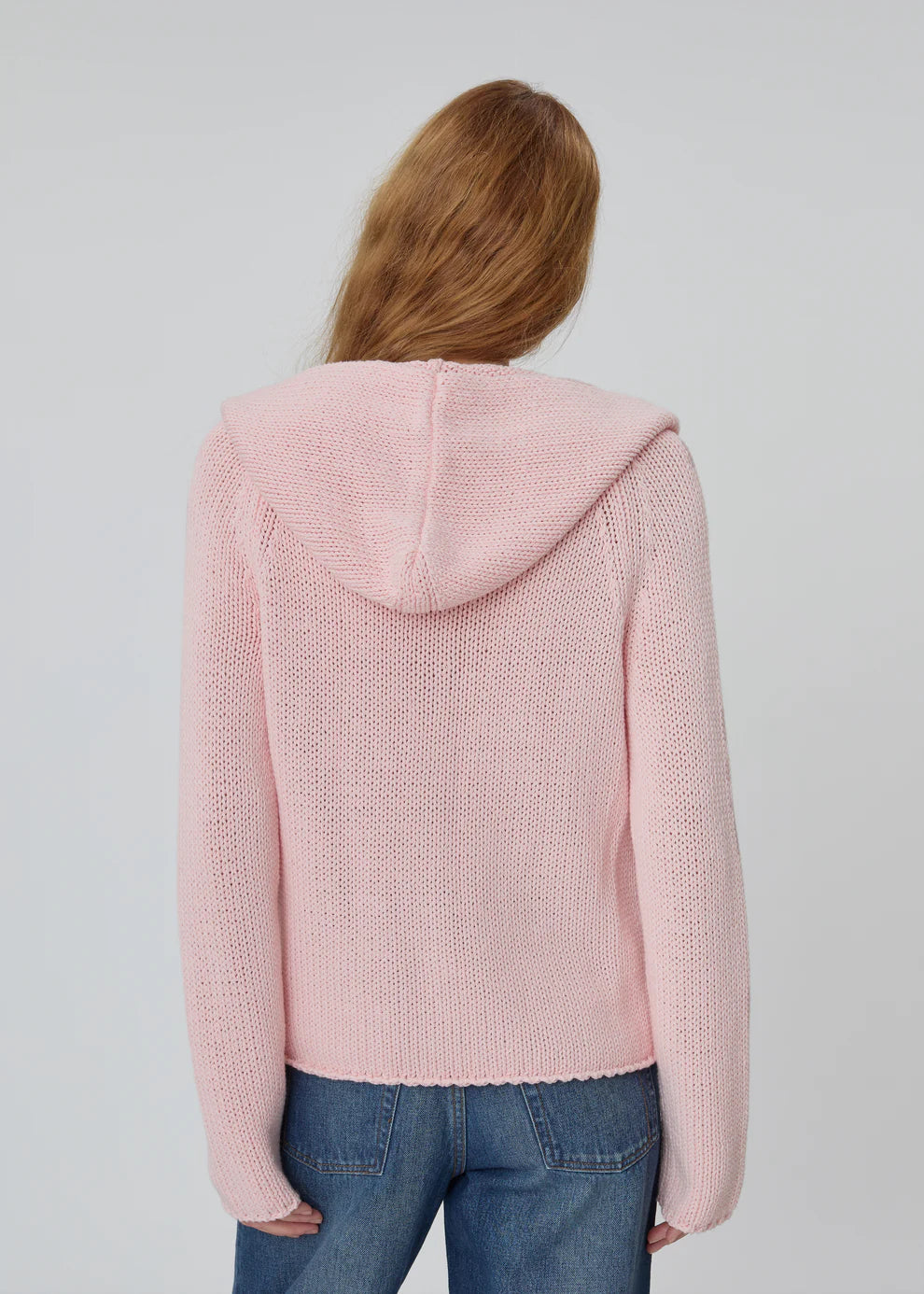 Bear Zip Up, Pink