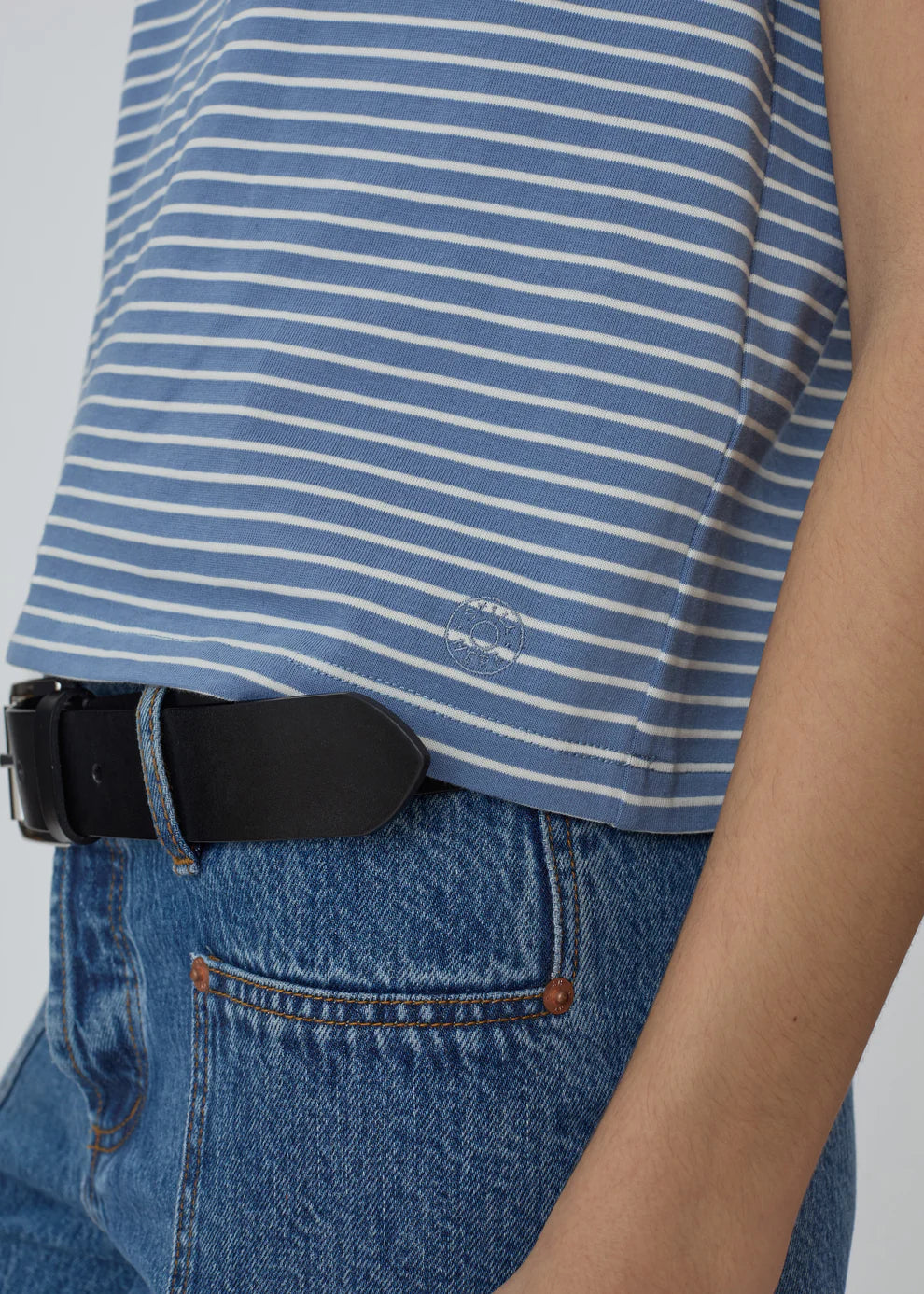 Stripe Tee in Blue