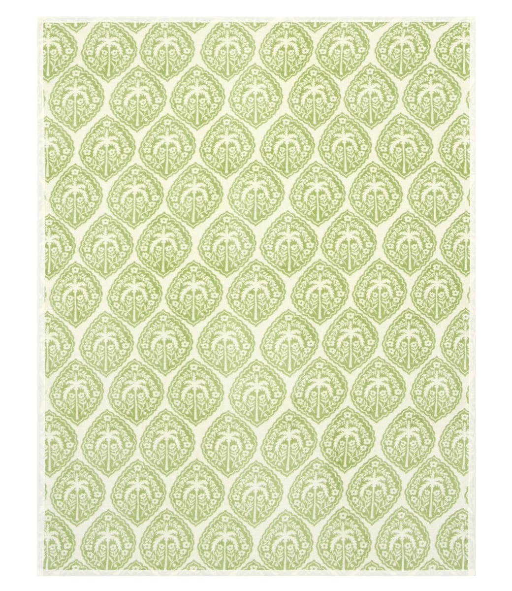Carolina Palms Blanket
