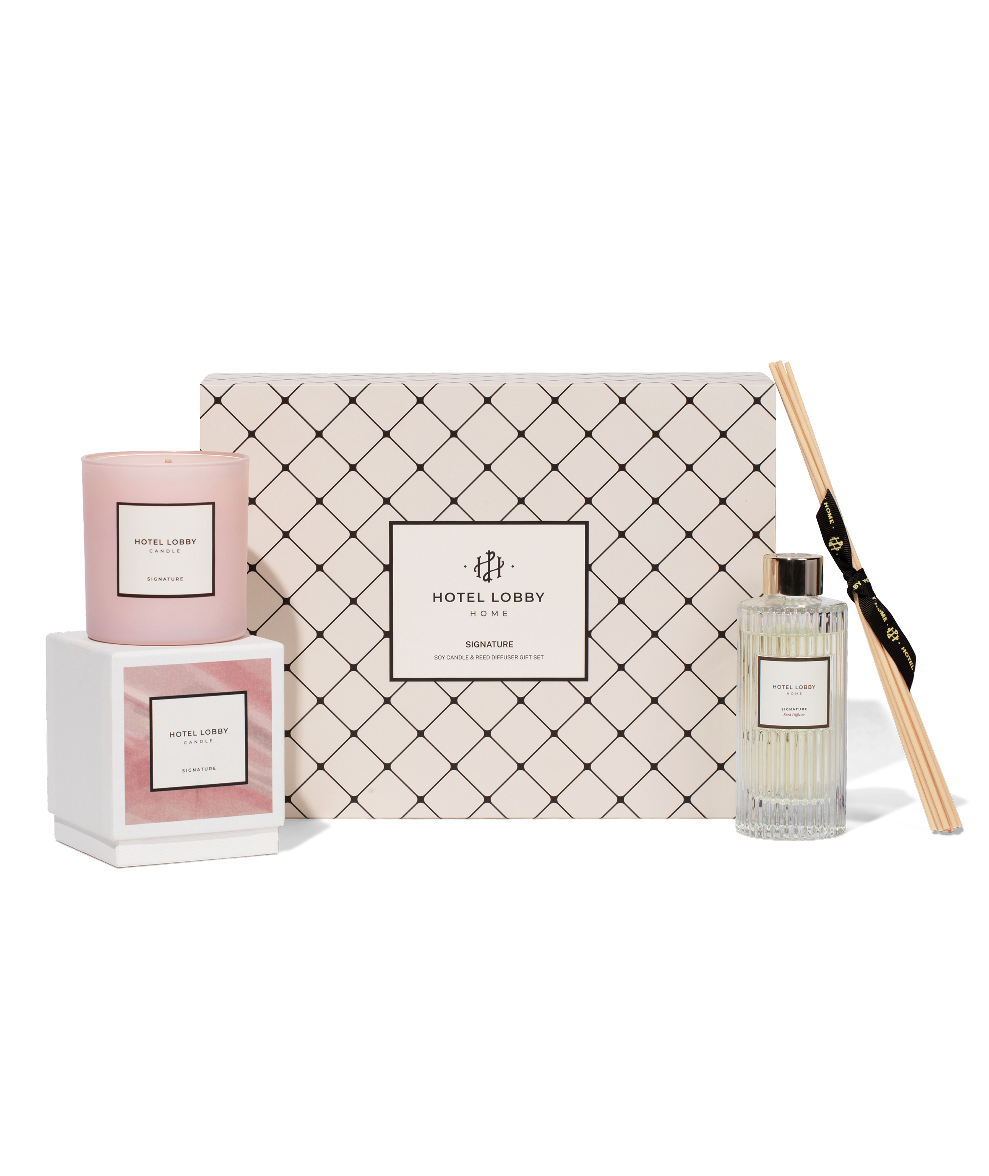 Signature Candle and Diffuser Set