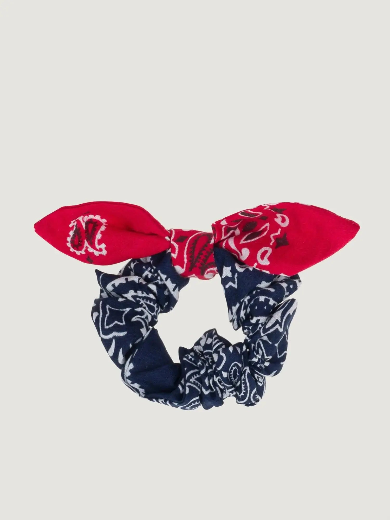 Scrunchy, Navy & Red