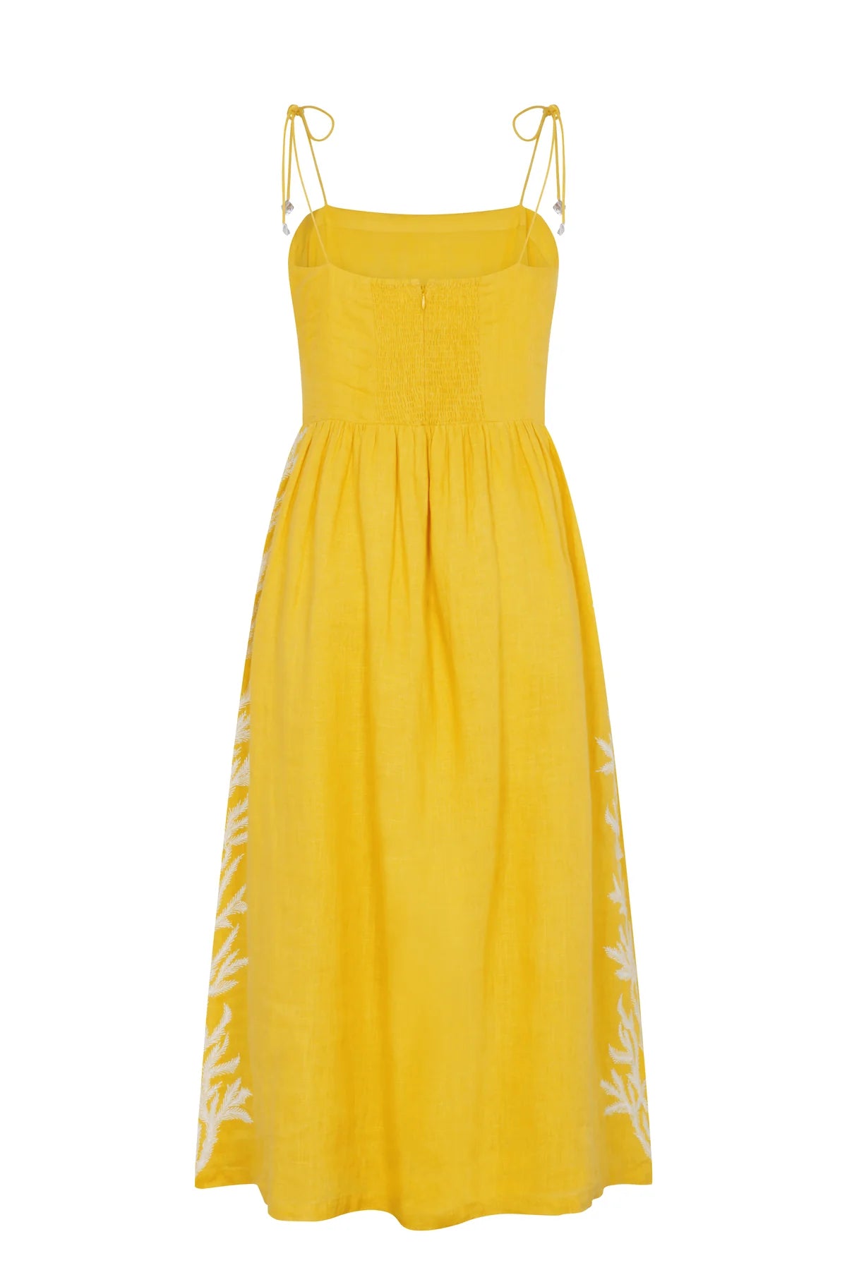 Allegra Dress, Yellow