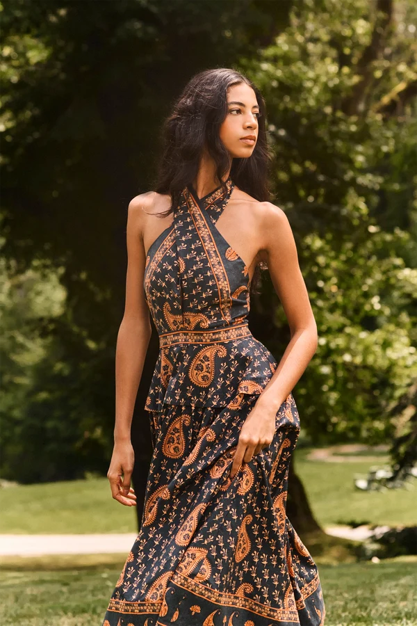 Bellamy Dress, Glen Paisley
