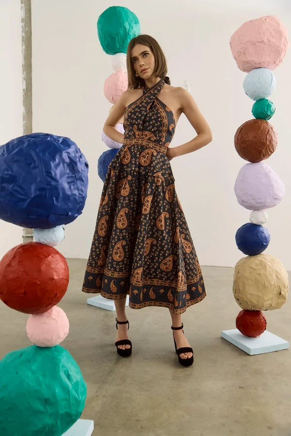 Bellamy Dress, Glen Paisley