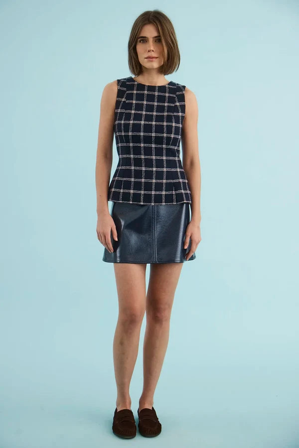Bini Top, St. Andrews Check
