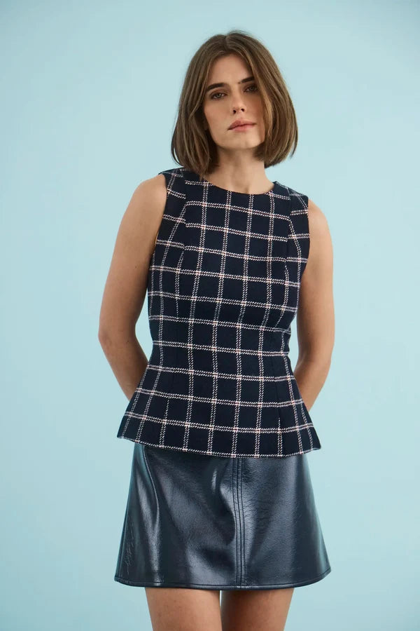 Bini Top, St. Andrews Check