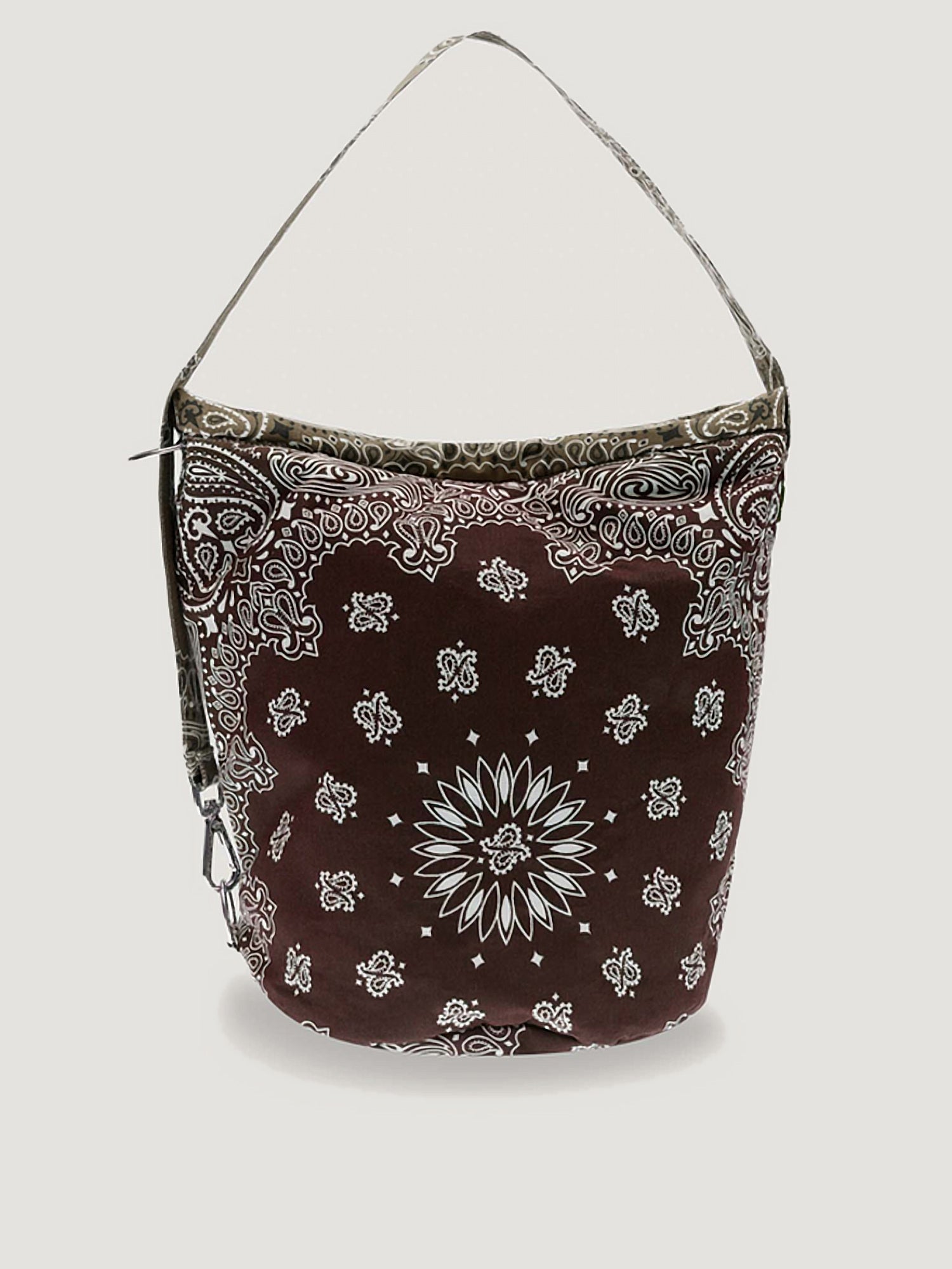 Maxi Seau Bag, Brown & Beige