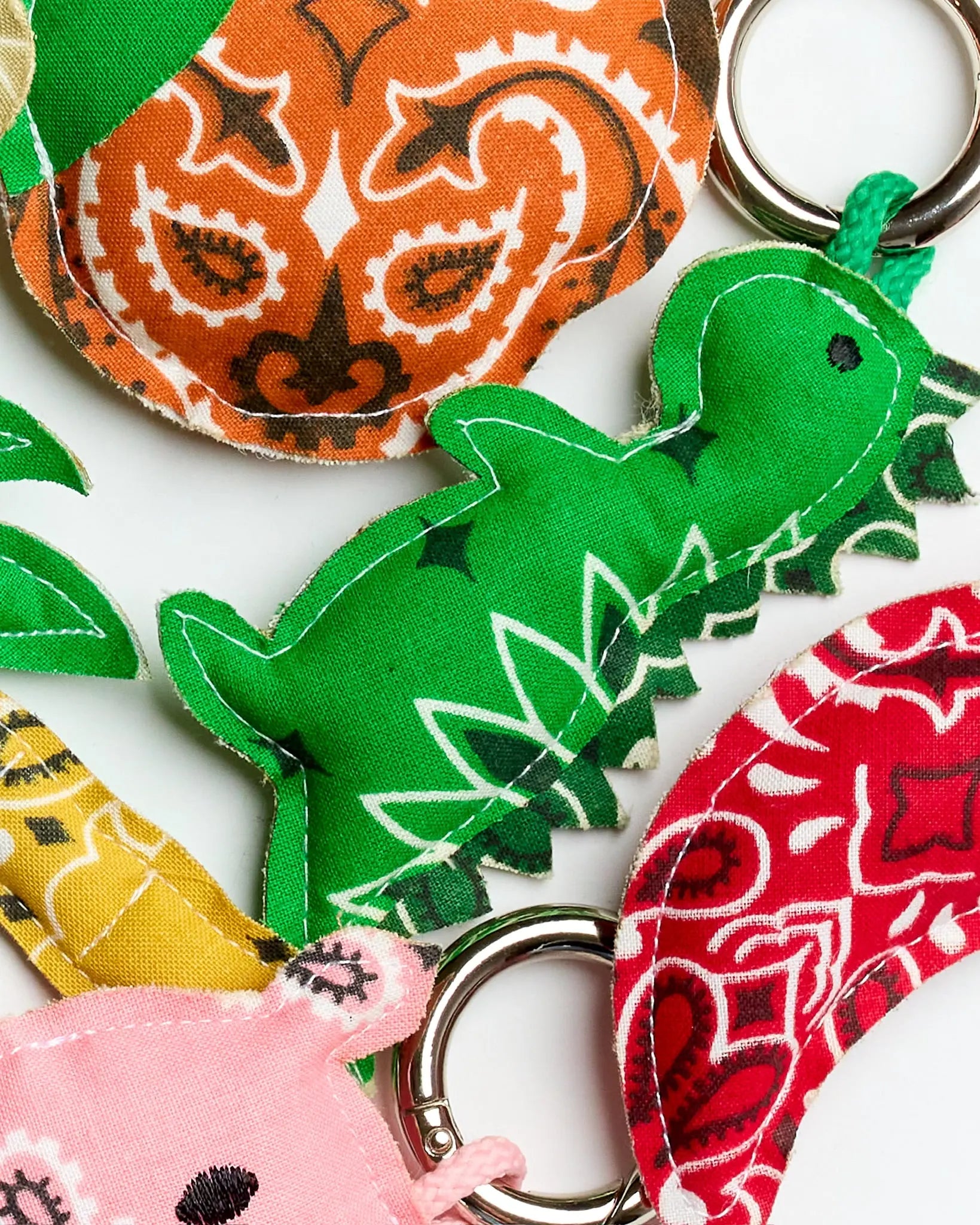 DINO Keychain, Weekend Green