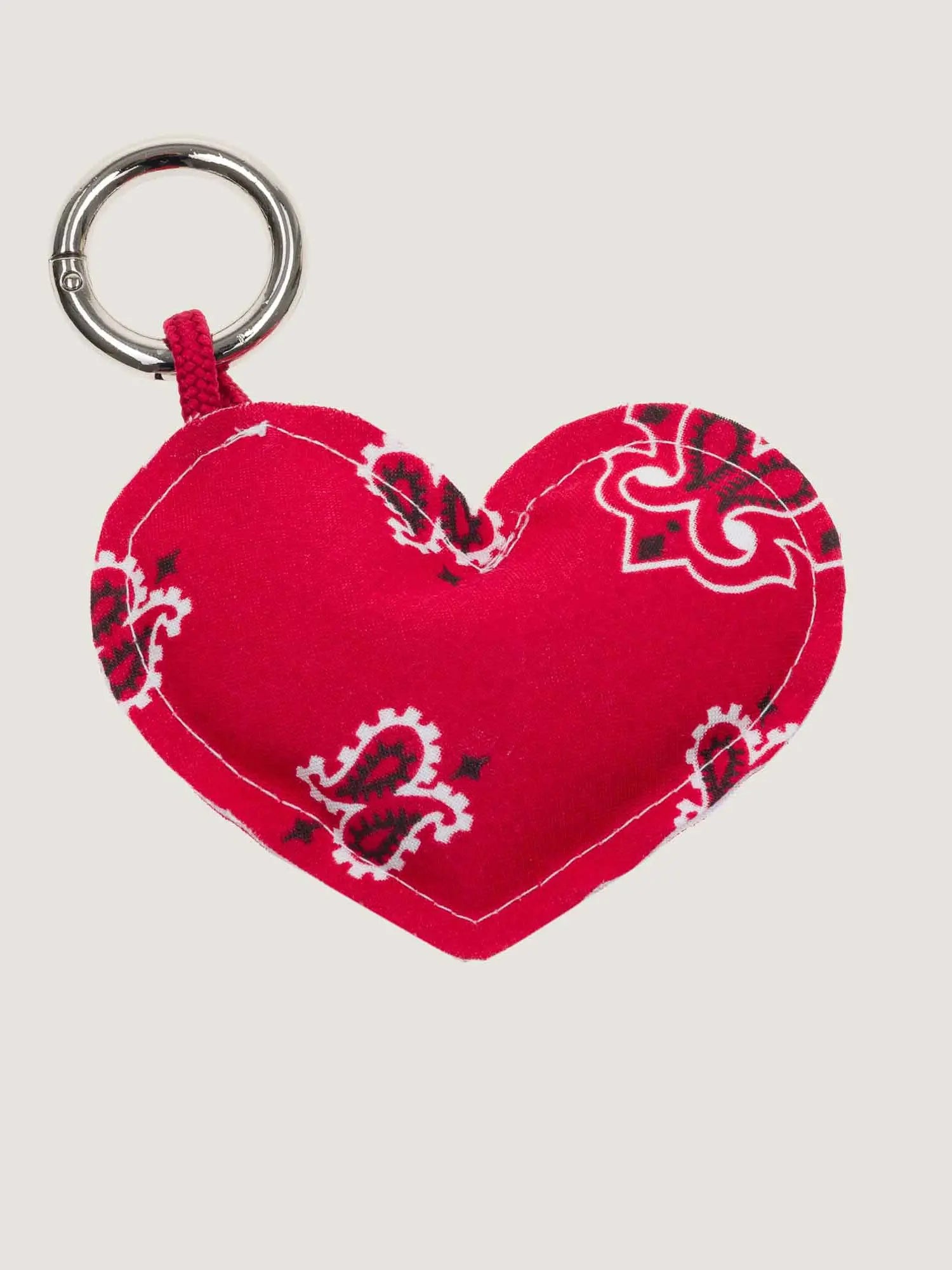 HEART Keychain, Red