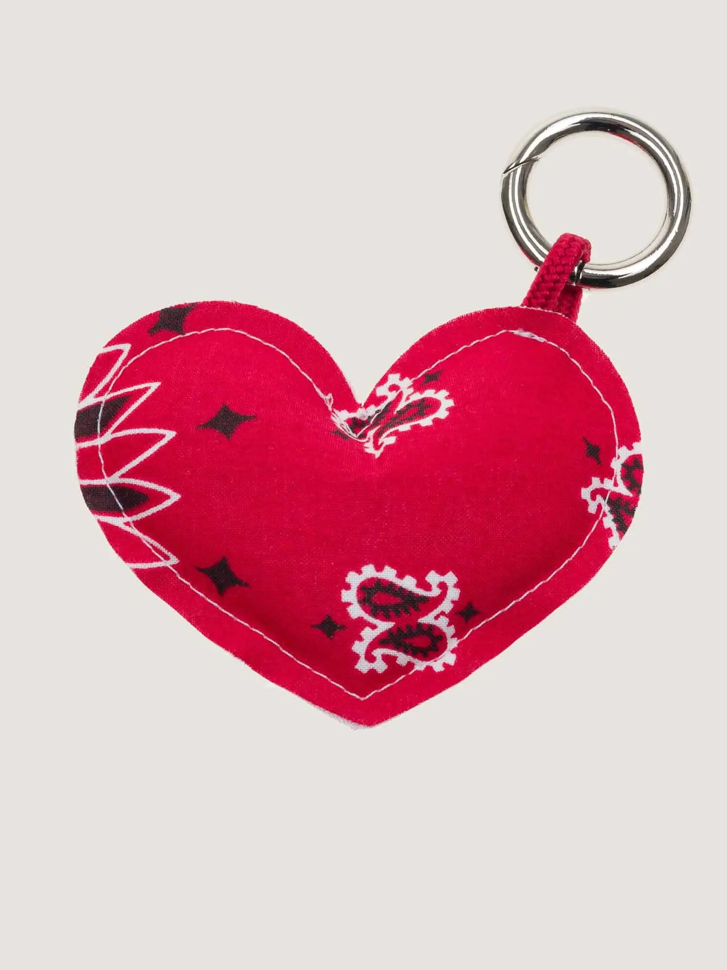 HEART Keychain, Red