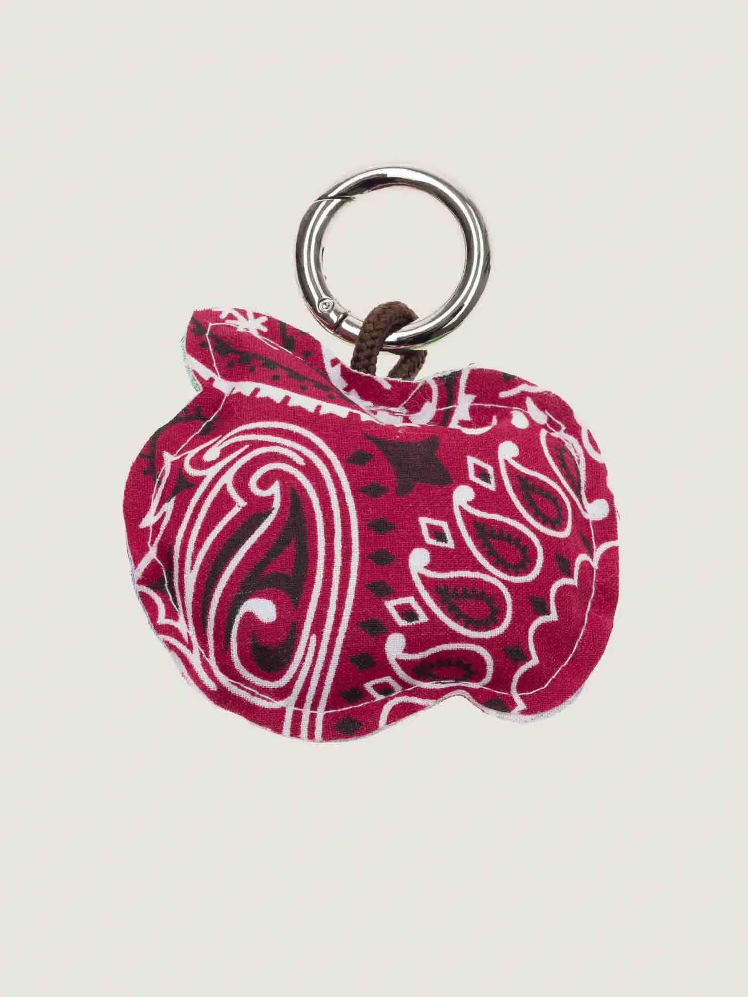 APPLE Keychain, Burgundy & Green