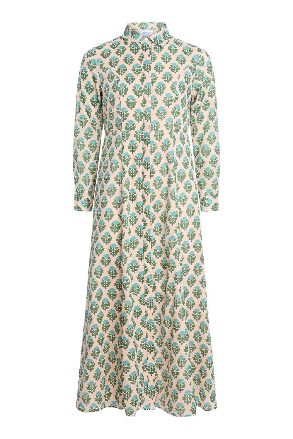 Classic Shirt Dress, Salt Blush