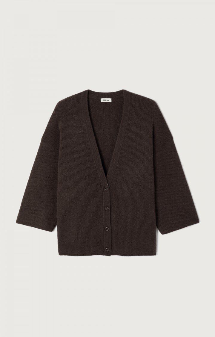 Damsville Cardigan, Brown