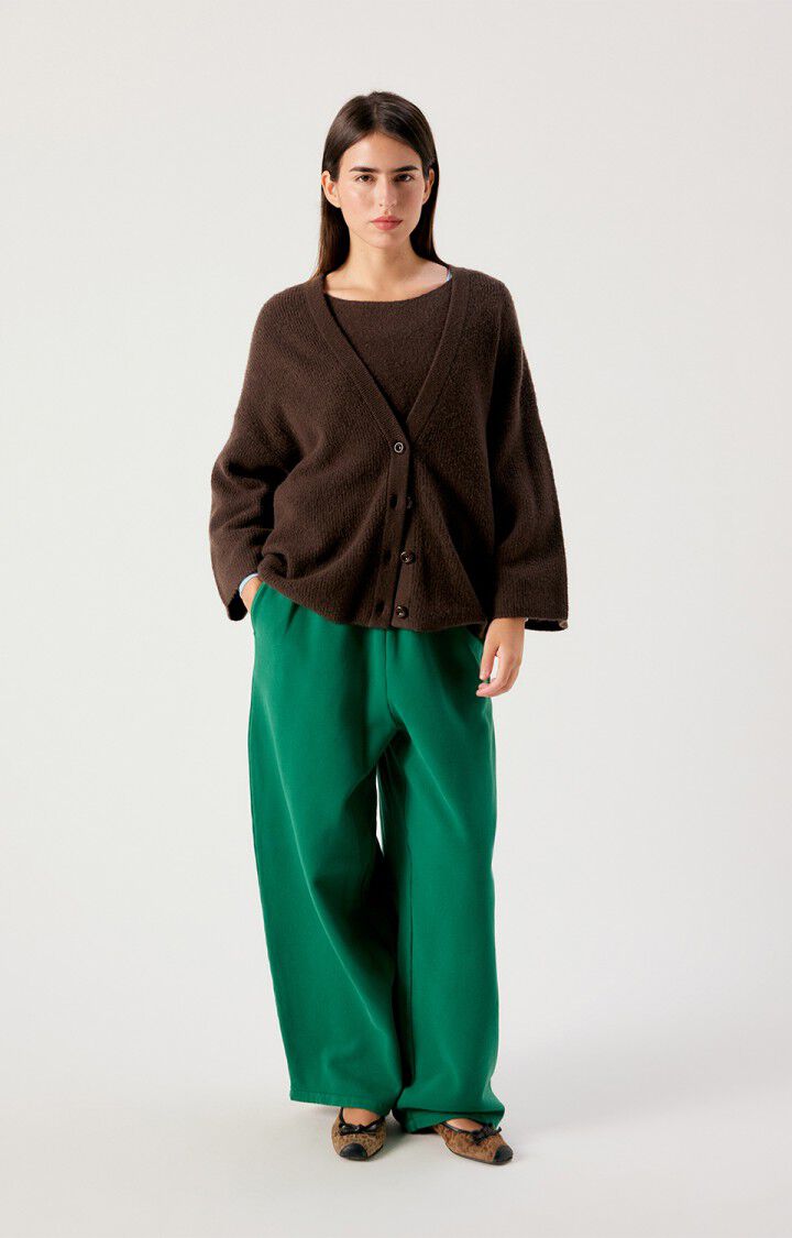 Damsville Cardigan, Brown