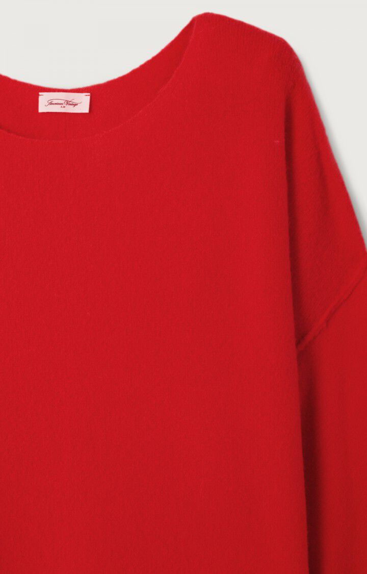 Damsville Sweater, Strawberry