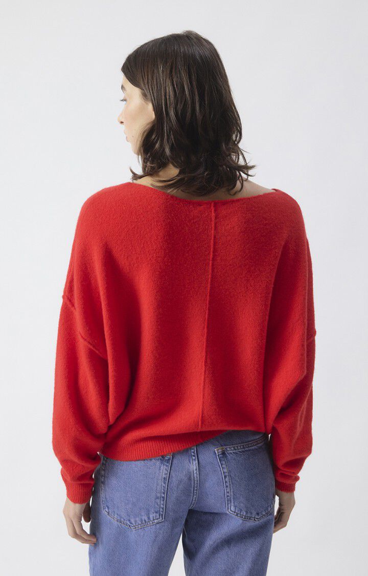 Damsville Sweater, Strawberry