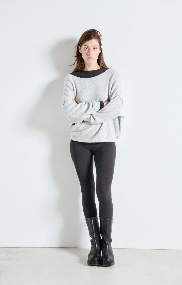 Damsville Sweater, Heather Grey