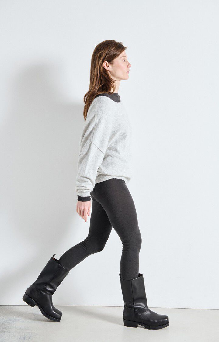 Damsville Sweater, Heather Grey