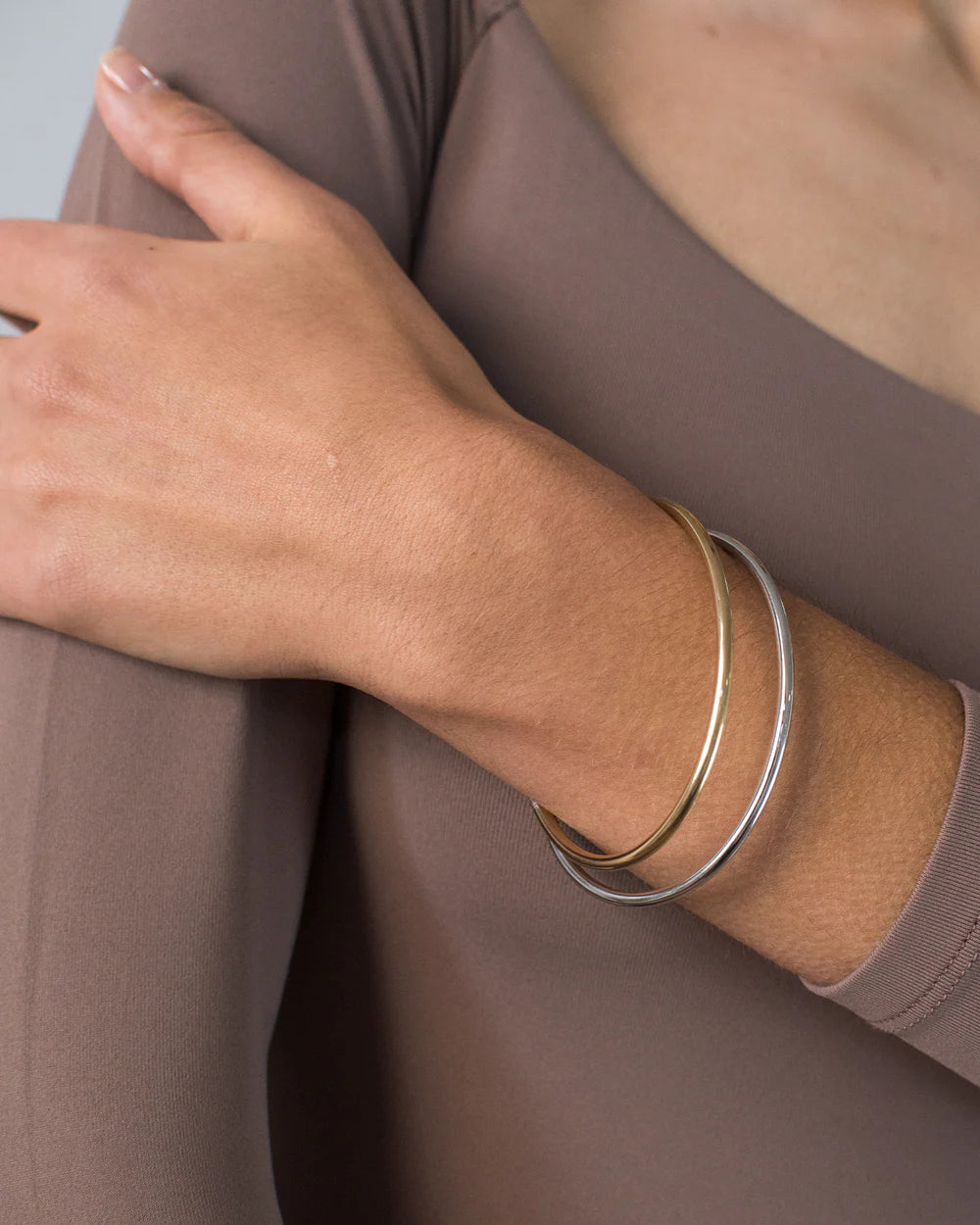Dane Bangle, 2-Pack in Two-Tone