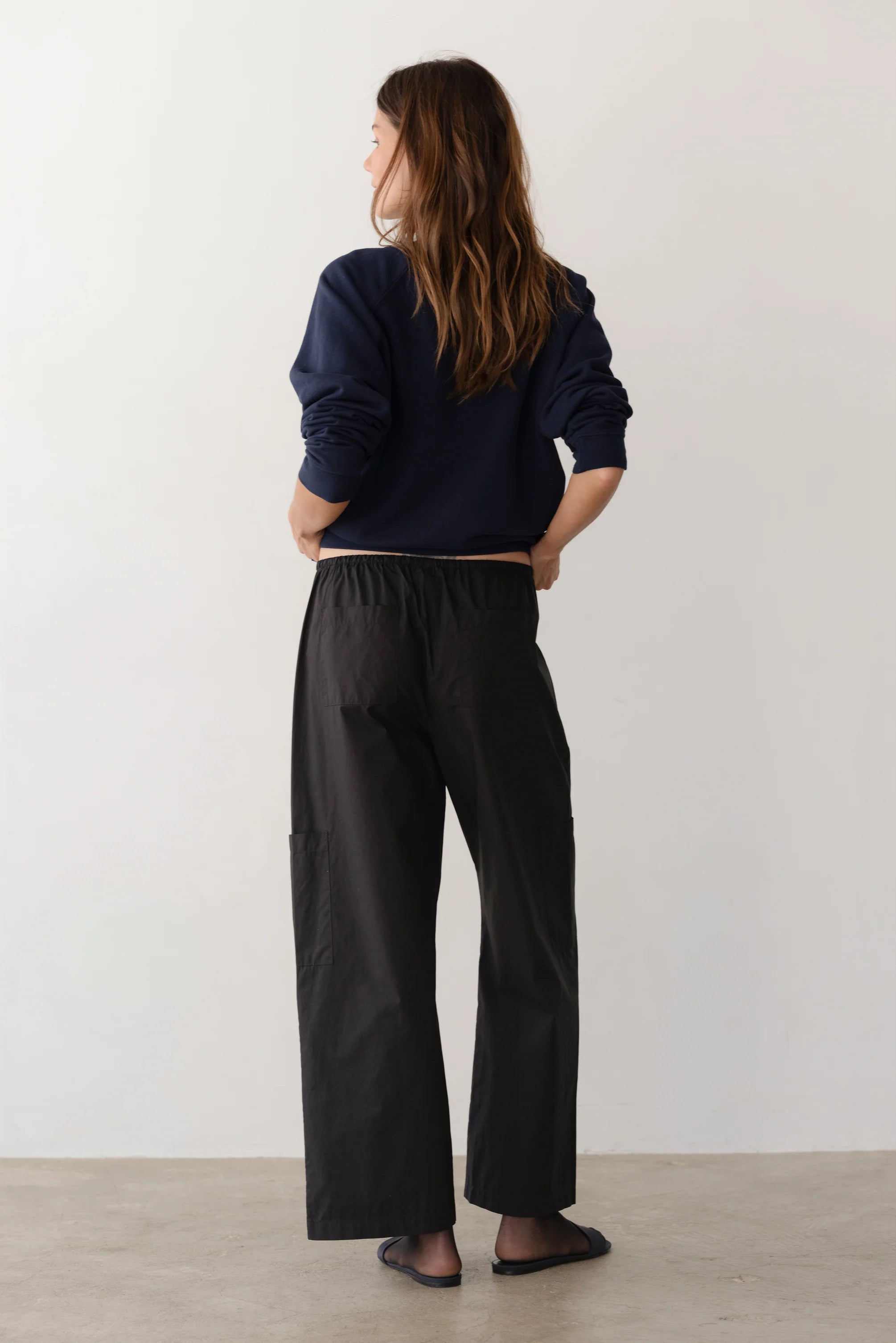Pop Drawstring Cargo Pant, Jet