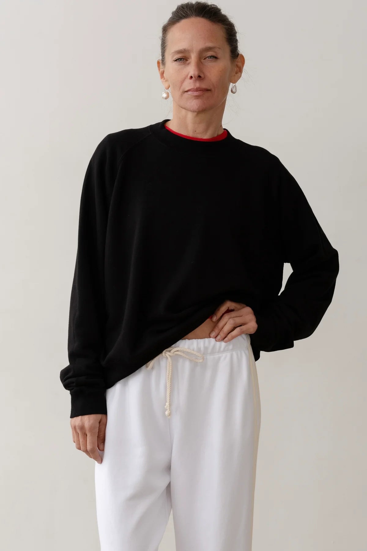Eco-Terry Crewneck, Jet