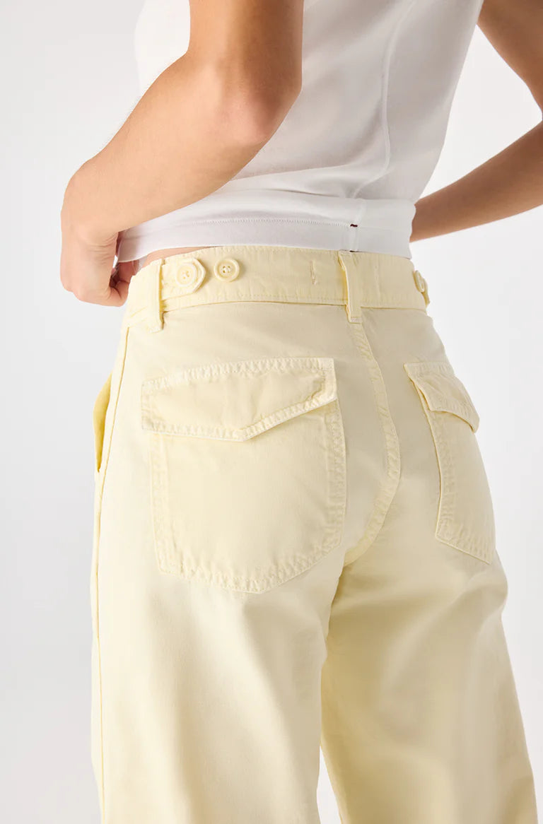 Easy Army Slouch Crop in Blondie