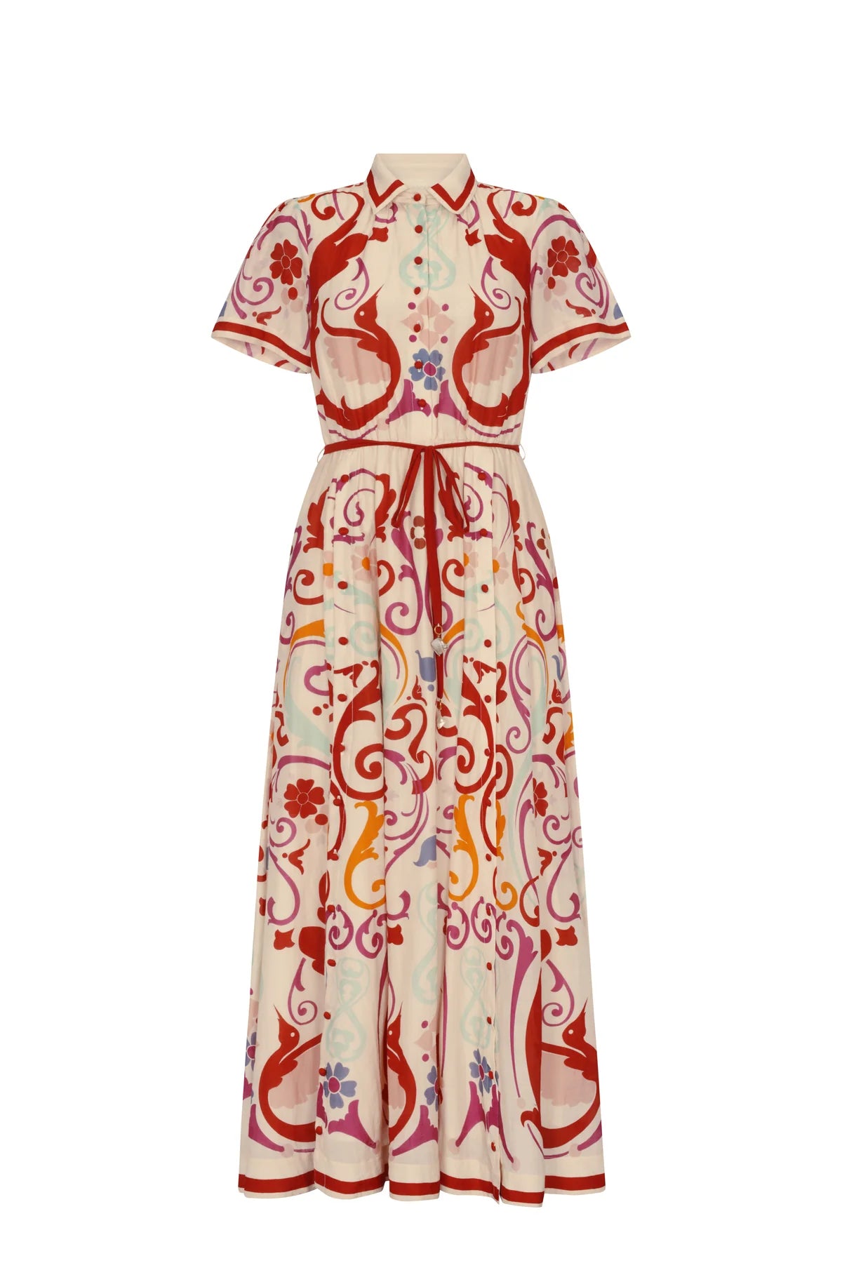 Elisetta Dress, Fileteado