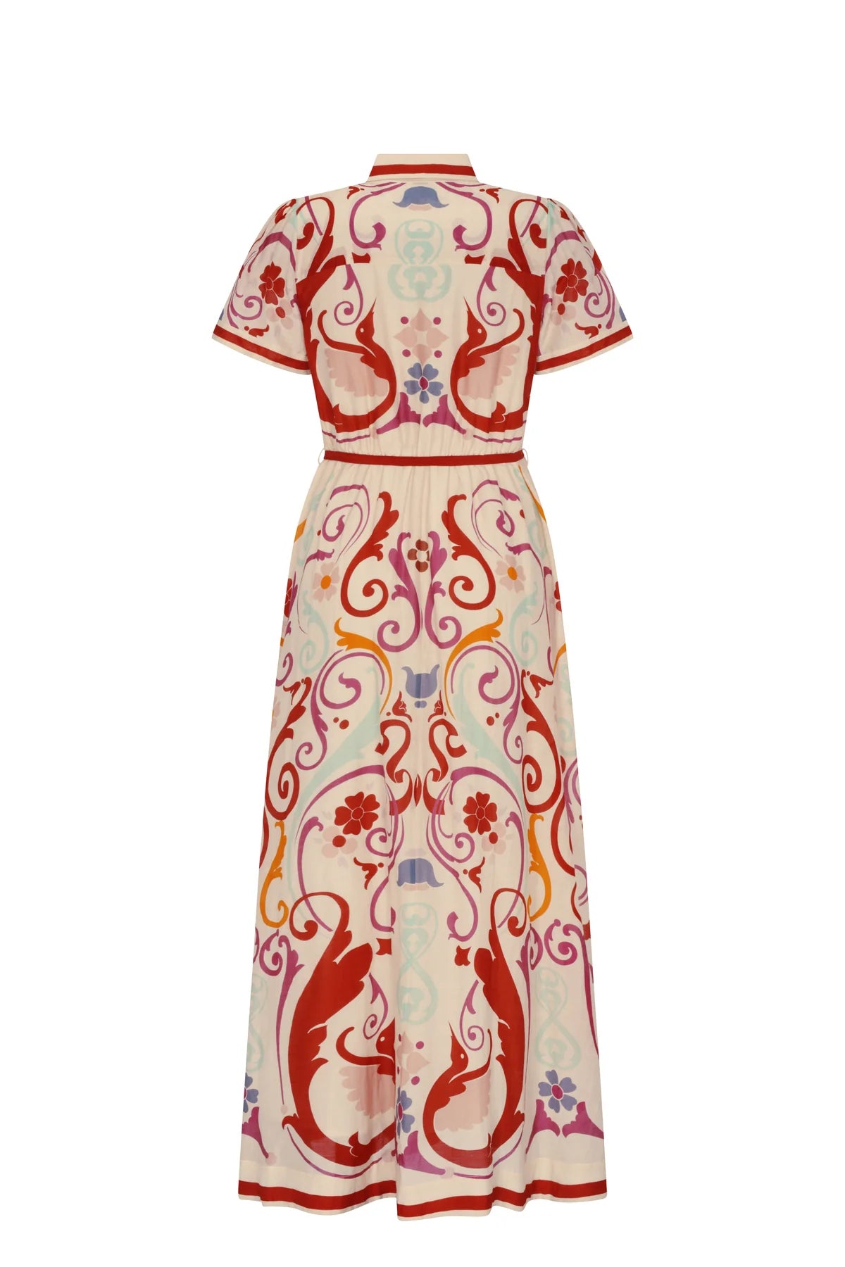 Elisetta Dress, Fileteado