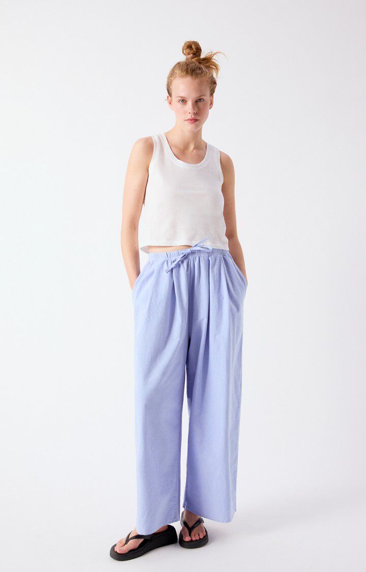Feoly Trousers, Light Blue