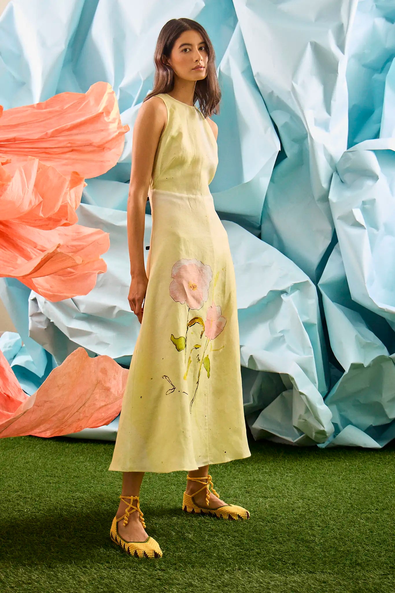 Faith Dress, Quiet Bloom