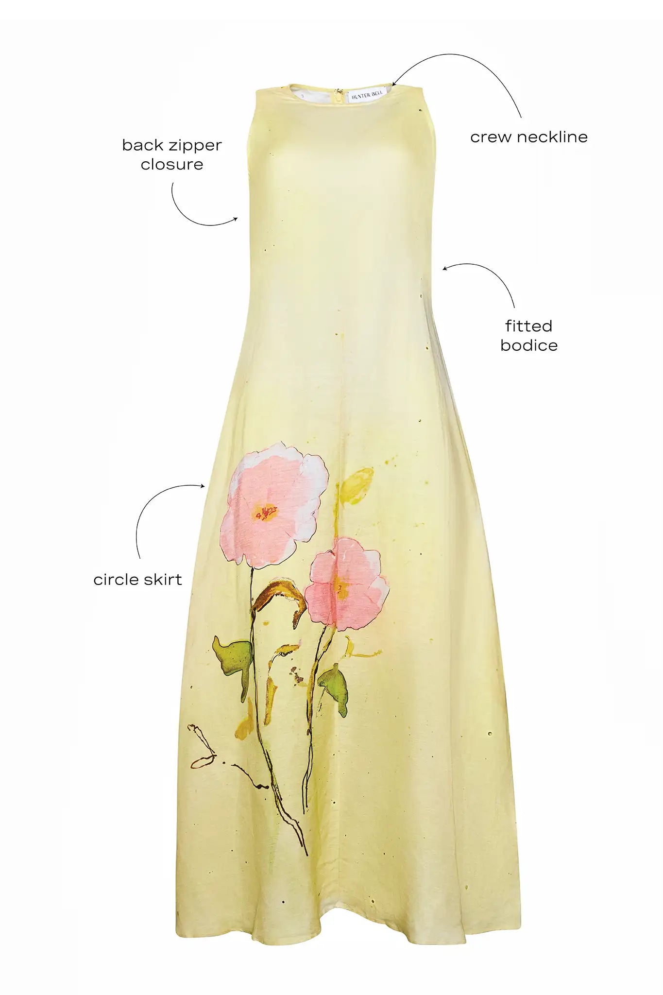 Faith Dress, Quiet Bloom